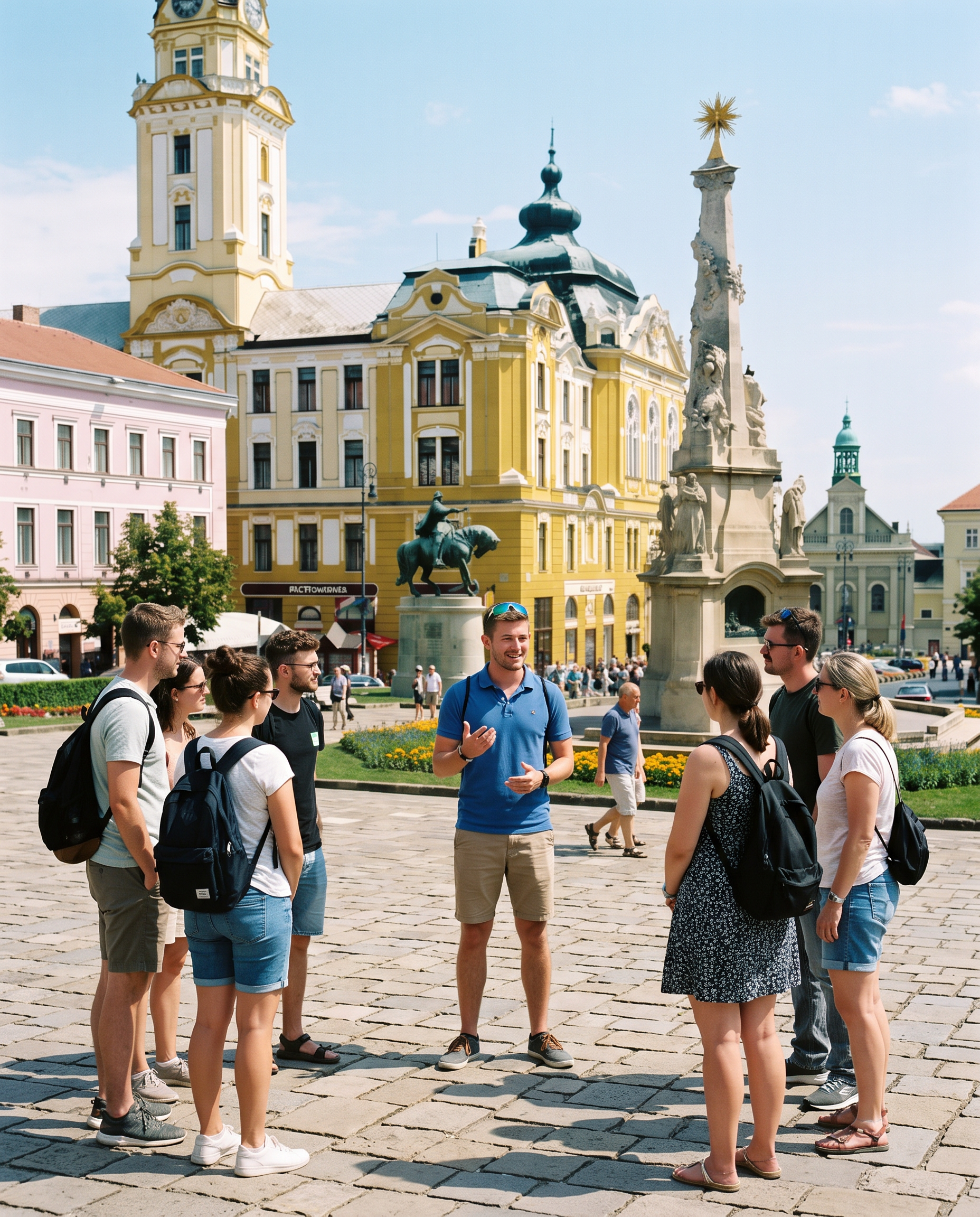 Pécs main square