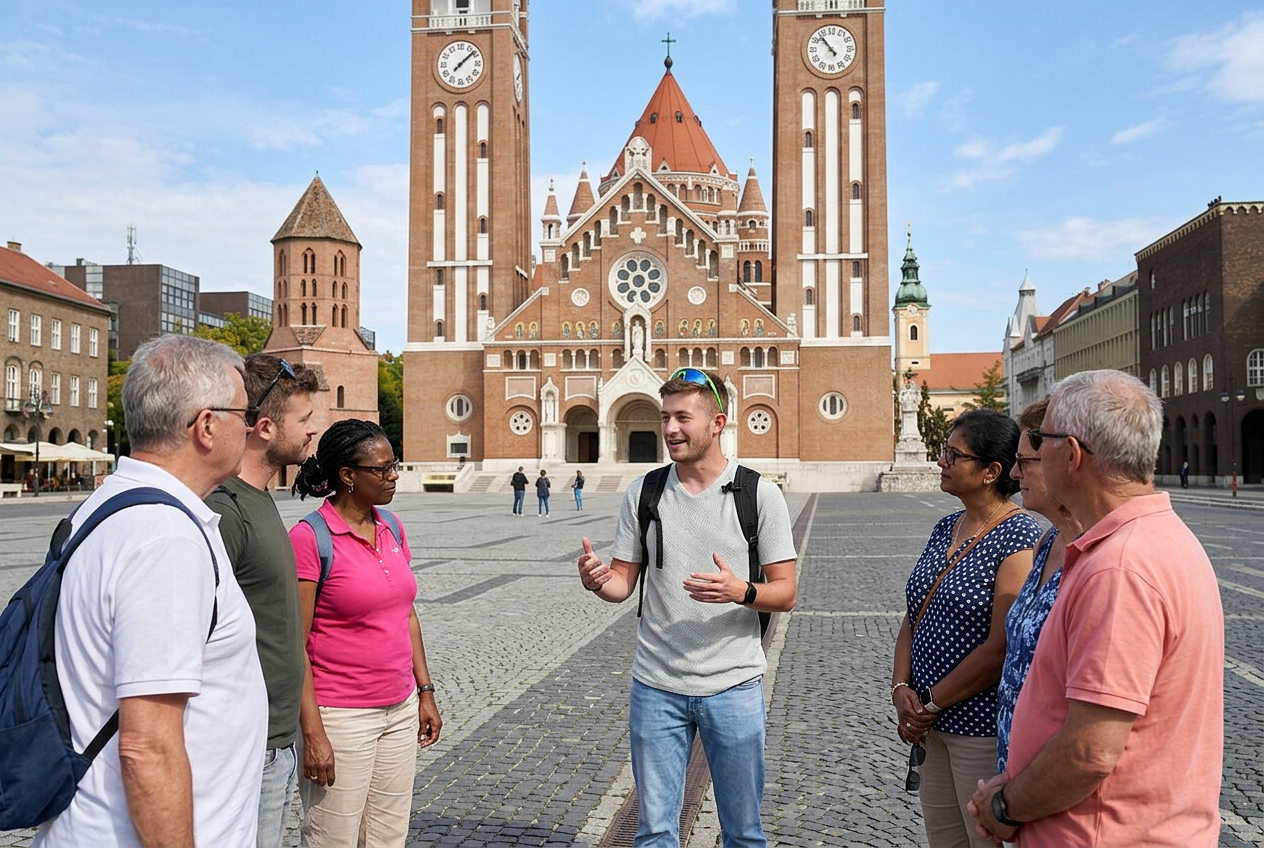 Szeged Dóm Square and the Votive Church